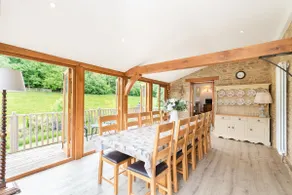 Hollyhock House Sleeps 10, Idyllic Cotswold property. Arctic Cabin & playground. - Image 2