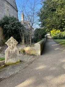 Churchyard Ketton stone cottage next to the pub - Image 5