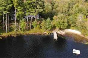 Family Friendly Waterfront Estate on Lake Wicwas w/ Private Beach & Dock - Image 2