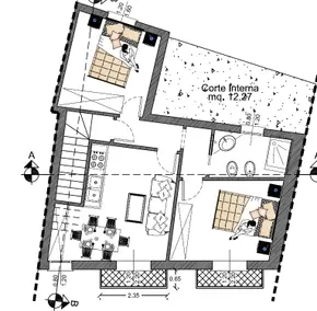 Lovely 2 floors apartment, fantastic location - Image 4