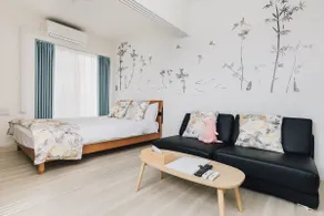 AFP Tennoji Minami Apartment, Apartment 2 with a double bed and sofa bed - Image 3