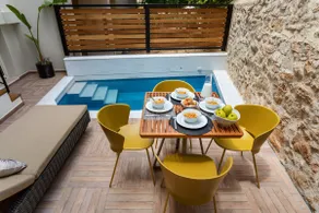 Two Bedroom City Villa Elvina in Chania with Private 24/7 Heated Pool & Hot Tube - Image 3