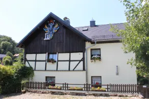 nice old house near the forest in the natur - Image 2