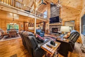 Luxury Log Cabin w/ Hot Tub in Ohio Wine Country - Image 2