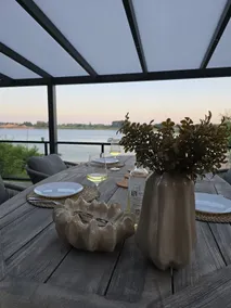 Water villa on the lake with large terrace and lake view - Image 5