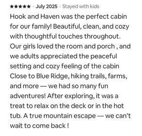 Romantic Mountain Cabin Near Blue Ridge with Hot Tub, Fireplace, Paved Road - Image 2