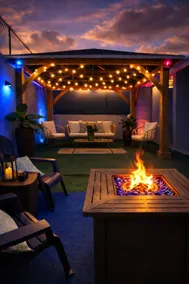Casa Azul • Tropical Patio & Fire Pit | Near Beach - Image 2