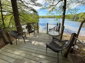 Private lakefront home w/ docks, deck and firepit - Image 2