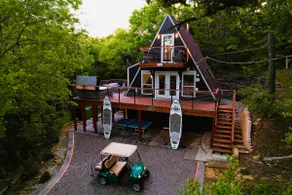 Secluded Retreat w/ Hot Tub, Fire Pit, Golf Cart - Image 2