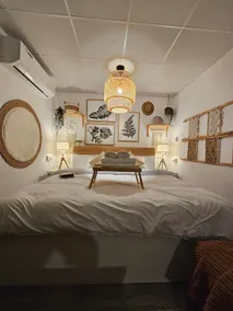 Boho Studio |Kitchen| Free Parking| Burj Khalifa - Image 5