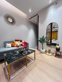 BohoLuxe by Suave Stays in Gr Noida with Balcony - Image 5