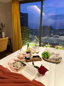 BohoLuxe Apt |Balcony| Wi-Fi |GaurCityMall |Family - Image 4