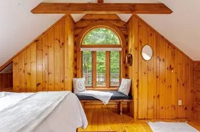 Handcrafted VT Chalet • Walk to Lake • Fire Pit - Image 5