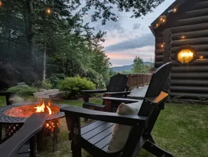 Handcrafted VT Chalet • Walk to Lake • Fire Pit - Image 5