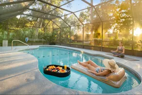 No Extra Fees Heated Pool Home! Near Beach 8 min. - Image 3