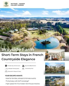 Wayside｜5 Bedroom French Manor Pool & Tennis - Image 5