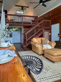 Creston Inn #3 - Rustic Barn, King Bed w/stairs - Image 2