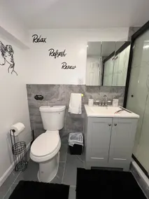 Modern & Peaceful 2BR/2BA Basement Apartment - Image 2