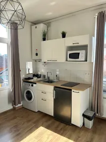 Le Jaurès: 25 m² one-bedroom apartment - quiet - cozy - Image 2