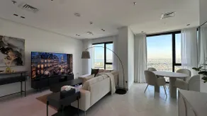 SEA View Bliss 1BR Salmiya | Apartment with sea view - Image 4