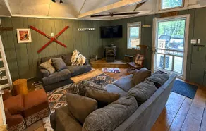 Cozy A Frame 4BD Cabin | 5 min to Ski• Lakes• Hike - Image 3