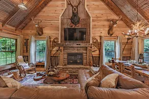 Luxury Lodge Cabin on a Highland Cow Farm - Image 2