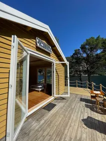 Cabin with boat close to the sea, Hitra municipality - Image 4