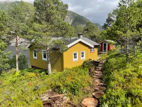 Cabin with boat close to the sea, Hitra municipality - Image 3