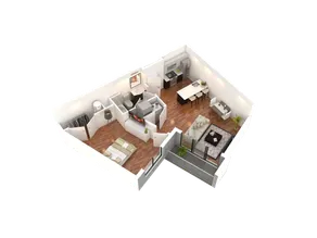 Stylish No-Libs 1 bdr w King (Sleeps 5) Gym Access - Image 5