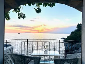 A Terrace with Capri Sea View from Sorrento - Image 2