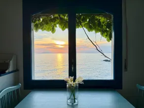 A Terrace with Capri Sea View from Sorrento - Image 4