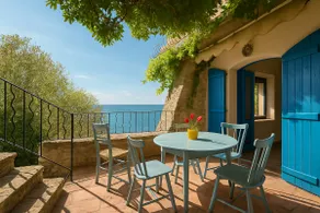 A Terrace with Capri Sea View from Sorrento - Image 3