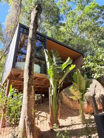 Exclusive cabin with bathtub and nature - Image 2
