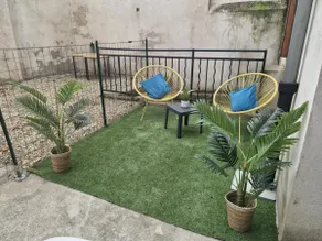 Townhouse, private courtyard, and bike room. - Image 5