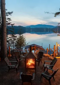 Chalet Le Tombeur | Spa | Lake | Kayaks | View - Image 3