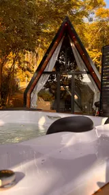 Romantic Chalet with Hot Tub and Fireplace / Itaipava - Image 2