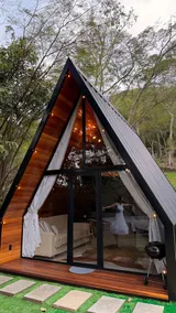 Romantic Chalet with Hot Tub and Fireplace / Itaipava - Image 2