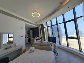 Sky & Sea View Studio in Seef - Image 3