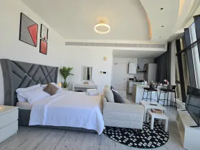 Sky & Sea View Studio in Seef - Image 4
