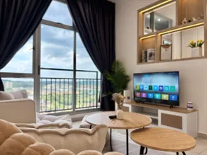 Midas Seri Alam｜Comfort Muji 2Bd4Pax｜Netflix WiFi - Image 3