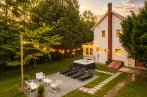 Hot Tub, Fire Pit, Porch | 1850s Riverside Cabin - Image 2