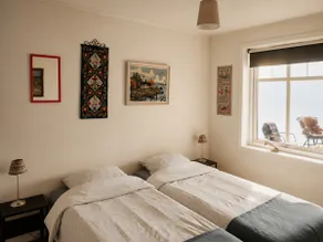 Cozy apartment with wood stove and backyard - Image 3