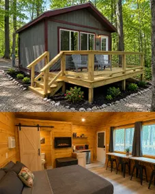 Furnished Cabin: Tiny Home in the Woods - Image 1