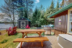 Cozy Lakefront Cabin with Dock & Fire Pit - Image 3