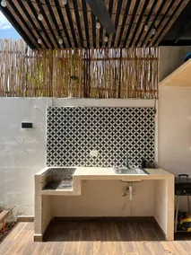 Modern Home w/ Pool, BBQ & Workspace –North Mérida - Image 5