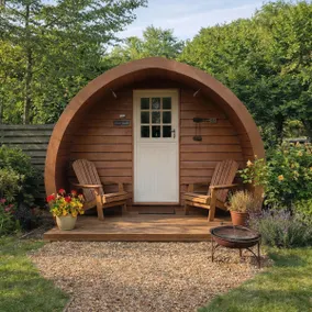 Silver Birch - Glamping Pod Set in Orchard - Image 2