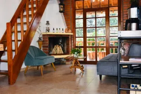 Nature cabin with campfire and BBQ - Image 5
