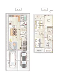New 2 Story house 100㎡／ 2 Parking ／ 6 min Station - Image 4