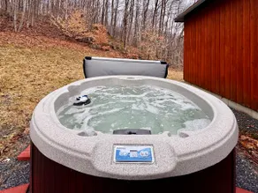 Woodland Cabin on 18 acres w/ hot tub & fireplace - Image 5