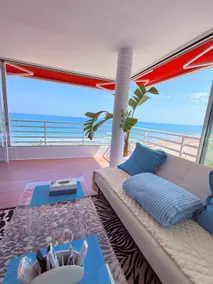 Blue penthouse above the ocean waves - Image 5